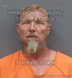Mugshot of DON CHARLES II KAUER booked in Hillsborough County, Florida on May 6, 2026
