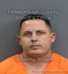 Mugshot of ARLEY MESA-DUARDO booked in Hillsborough County, Florida on May 14, 2026