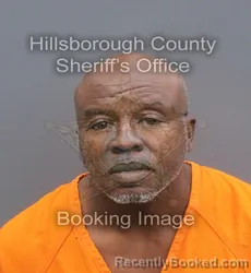 Mugshot of MARVIN THEODIS PALMORE booked in Hillsborough County, Florida on May 14, 2026