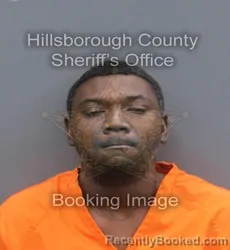 Mugshot of ANTONIO RENARD II JOHNSON booked in Hillsborough County, Florida on May 14, 2026