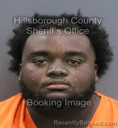 Mugshot of DEANDREE GIVENCHY COLLIER booked in Hillsborough County, Florida on May 16, 2026