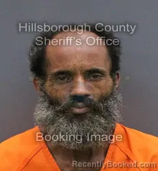 Mugshot of DWIGHT ANTHONY EVANS booked in Hillsborough County, Florida on May 22, 2026