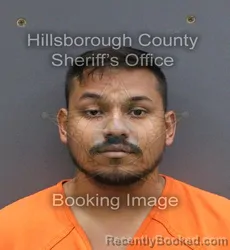 Mugshot of JUAN CARLOS MUNOZ CASTIBLANCO booked in Hillsborough County, Florida on May 22, 2026