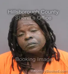 Mugshot of KAREN LISA RUSSELL booked in Hillsborough County, Florida on May 22, 2026