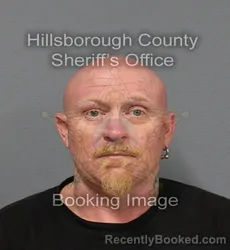 Mugshot of JOSHUA SCOTT DANIELS booked in Hillsborough County, Florida on May 22, 2026