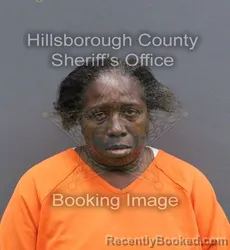Mugshot of LINDORA MICHELLE LAWSON booked in Hillsborough County, Florida on May 22, 2026