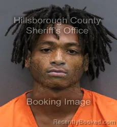 Mugshot of KEYON TYSHAUN ROBINSON booked in Hillsborough County, Florida on May 23, 2026