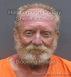 Mugshot of THOMAS WALTER REILLY booked in Hillsborough County, Florida on May 23, 2026
