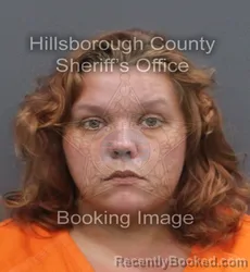 Mugshot of ADRIANNA BELLE COOK booked in Hillsborough County, Florida on May 23, 2026
