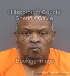 Mugshot of SHUROD LAMAR SR CLARK booked in Hillsborough County, Florida on May 23, 2026