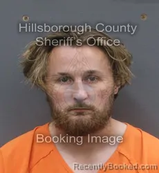 Mugshot of ZANE GREGORY TALLY booked in Hillsborough County, Florida on May 23, 2026