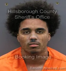 Mugshot of REON LEVON HICKMON booked in Hillsborough County, Florida on May 23, 2026