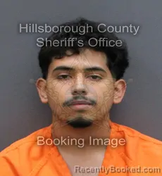 Mugshot of JAMES RODRIGUEZ-HERNANDEZ booked in Hillsborough County, Florida on May 23, 2026