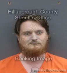 Mugshot of BRADY AUDRIC VOLKMAN booked in Hillsborough County, Florida on May 23, 2026