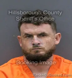 Mugshot of CLAYTON WADE WHITEHEAD booked in Hillsborough County, Florida on May 24, 2026