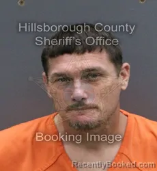 Mugshot of JAMES WESLEY JORDAN booked in Hillsborough County, Florida on May 24, 2026
