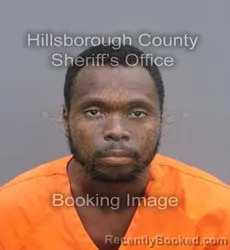 Mugshot of DERRICK LAMAR JONES booked in Hillsborough County, Florida on May 24, 2026