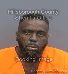 Mugshot of RASHA MCCLARTY booked in Hillsborough County, Florida on May 24, 2026