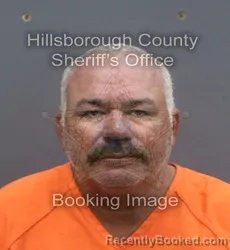 Mugshot of RAMON PEREZ booked in Hillsborough County, Florida on May 24, 2026