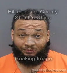 Mugshot of MARQUIS DAYANTE WRIGHT booked in Hillsborough County, Florida on May 24, 2026