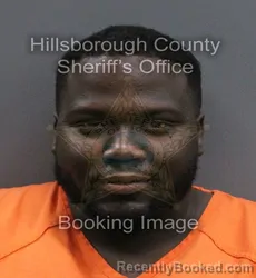 Mugshot of ALEX MICAH EDWARD booked in Hillsborough County, Florida on May 25, 2026
