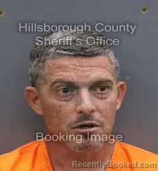 Mugshot of JOSE LUIS OTERO GUZMAN booked in Hillsborough County, Florida on May 25, 2026