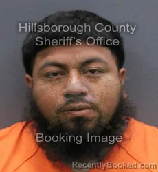 Mugshot of OVIDIO NOLASCO booked in Hillsborough County, Florida on May 25, 2026