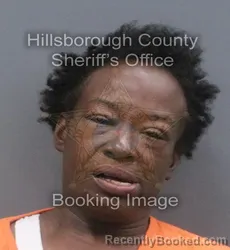 Mugshot of ALICIA BERNETTE THOMAS booked in Hillsborough County, Florida on May 25, 2026