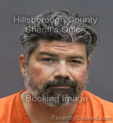 Mugshot of GILBERTO GONZALEZ booked in Hillsborough County, Florida on May 25, 2026