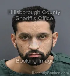 Mugshot of IRVING A HENRIQUEZ booked in Hillsborough County, Florida on May 25, 2026