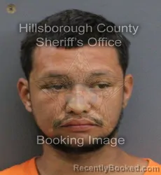 Mugshot of SAMUEL DAVID JACOB booked in Hillsborough County, Florida on May 25, 2026