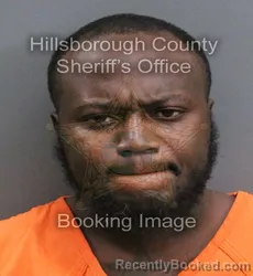 Mugshot of LEEVON KEVRON HARRIS booked in Hillsborough County, Florida on May 25, 2026