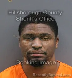 Mugshot of RASHID AJAMU CHARLES booked in Hillsborough County, Florida on May 25, 2026