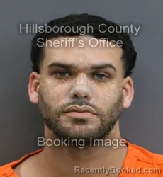 Mugshot of JOEL GARCIA booked in Hillsborough County, Florida on May 26, 2026