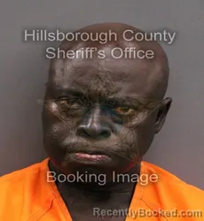 Mugshot of AMAR G GUEYE booked in Hillsborough County, Florida on May 26, 2026