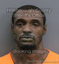 Mugshot of COREY DENNARD CLARK booked in Hillsborough County, Florida on May 26, 2026