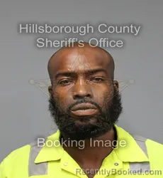 Mugshot of CHRISTOPHER RAMONE WALKER booked in Hillsborough County, Florida on May 26, 2026