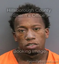 Mugshot of JAVARES SHAKUR BUCHANAN booked in Hillsborough County, Florida on May 26, 2026