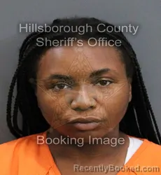 Mugshot of JANESE JANAE HALL-CRUM booked in Hillsborough County, Florida on May 26, 2026