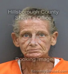 Mugshot of LAURIE ANN HODGSON booked in Hillsborough County, Florida on May 26, 2026