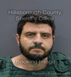 Mugshot of MOUNIR ALOLABI booked in Hillsborough County, Florida on May 26, 2026