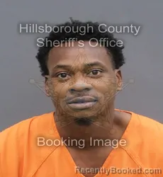 Mugshot of KEWON ANTONIO LEONARD booked in Hillsborough County, Florida on May 26, 2026