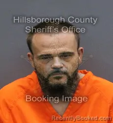 Mugshot of MICHAEL SEAN ORAMA booked in Hillsborough County, Florida on May 26, 2026