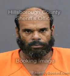 Mugshot of CARLOS HILARIO SALGADO DIAZ booked in Hillsborough County, Florida on May 27, 2026
