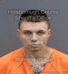 Mugshot of JORDAN ROBERT HERNANDEZ booked in Hillsborough County, Florida on May 27, 2026