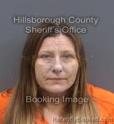 Mugshot of ANDREA LEIGH KNODT booked in Hillsborough County, Florida on May 27, 2026