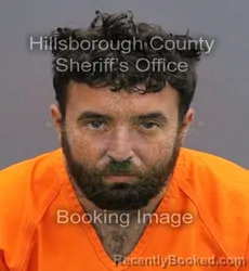 Mugshot of RICARDO VALDEZ booked in Hillsborough County, Florida on May 27, 2026