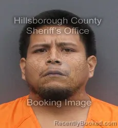 Mugshot of JAIME LUNA booked in Hillsborough County, Florida on May 27, 2026