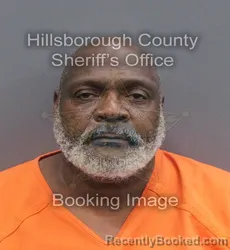 Mugshot of BERNARD LATHAN booked in Hillsborough County, Florida on May 27, 2026