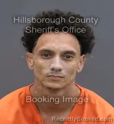Mugshot of JEAN CARLOS IGLESIAS booked in Hillsborough County, Florida on May 27, 2026